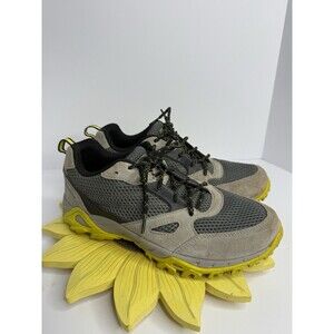 Columbia Trail Running Hiking Shoes Mens 8.5 Omni Grip Gray Yellow BM3267